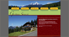Desktop Screenshot of gasthaus-sonneck.de